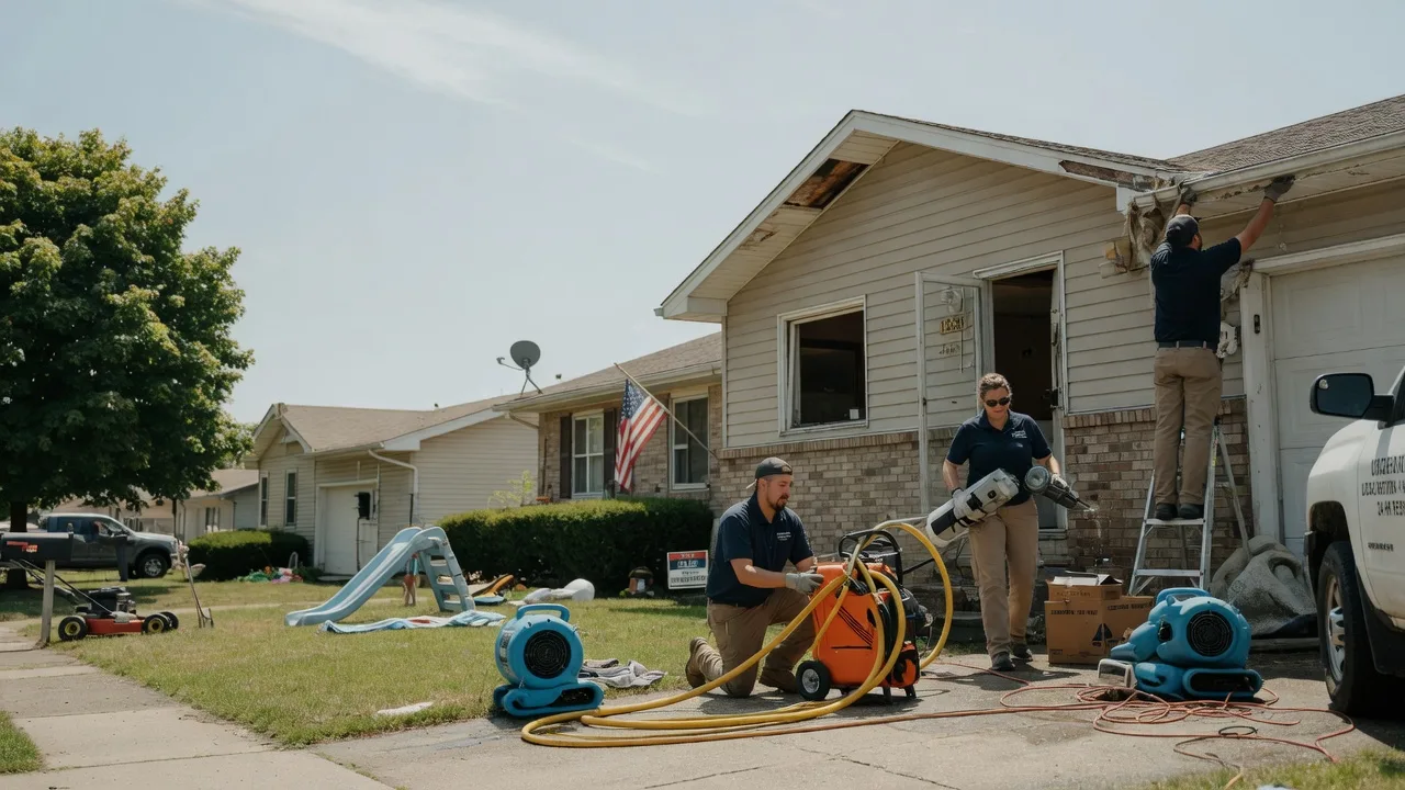 Water Damage Restoration in Spivey, KS near me